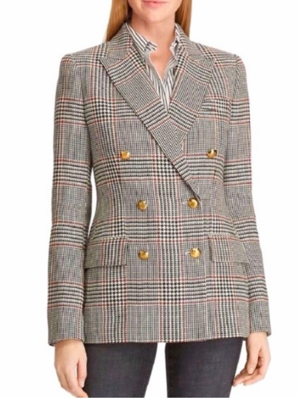Lauren Ralph Lauren Glen Plaid Blazer NWT